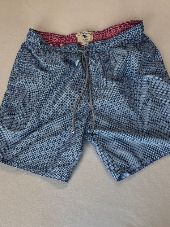 Ted Baker Other - Ted Baker London The Worlds Your Lobster Swim Trunks Blue White Size 5 Large